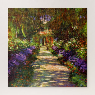 Quebra-cabeça Caminho do Jardim por Claude Monet