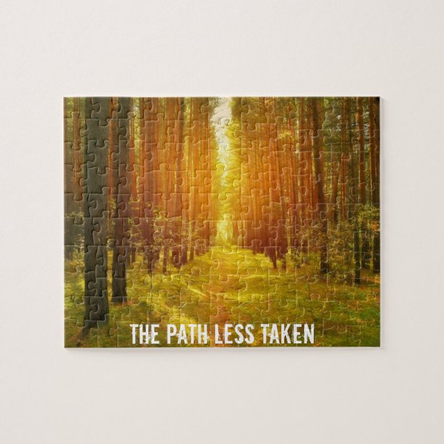 Quebra-cabeça Caminho Menos Perdido (Horizontal)