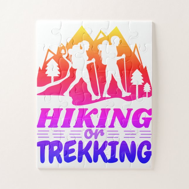 Quebra-cabeça Caminho ou Trekking (Vertical)