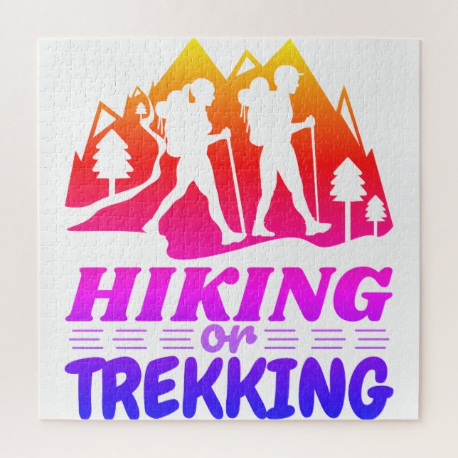 Quebra-cabeça Caminho ou Trekking (Vertical)