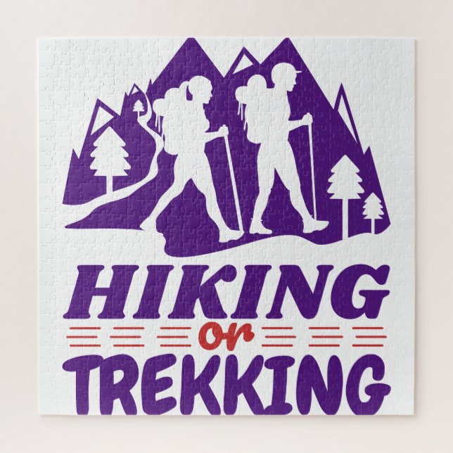 Quebra-cabeça Caminho ou Trekking (Vertical)