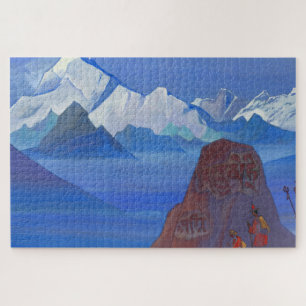 Quebra-cabeça Caminho para Kailas, 1932, por Nicholas Roerich Po