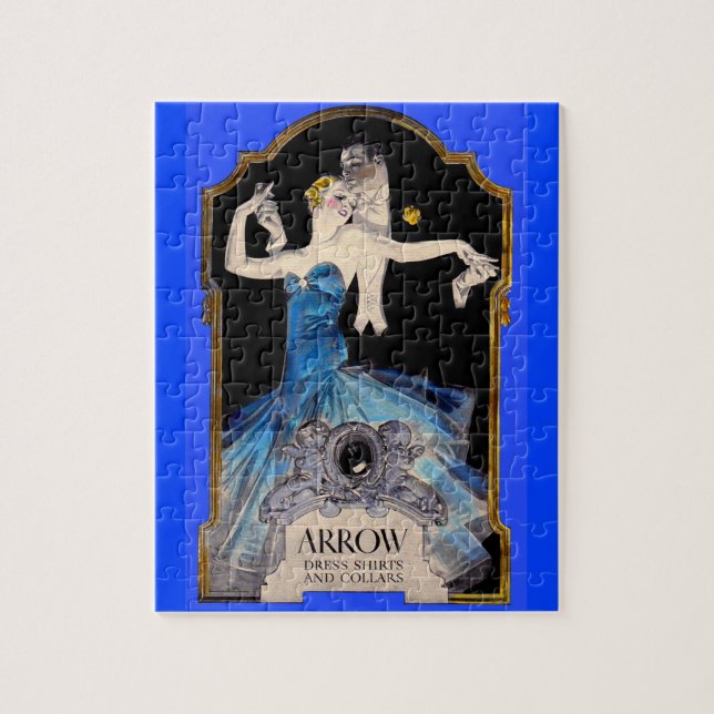 Quebra-cabeça Camisa de seta do 1920 Leyendecker n.o 1 (Vertical)