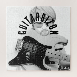 Quebra-cabeça Camiseta Guitarbizon