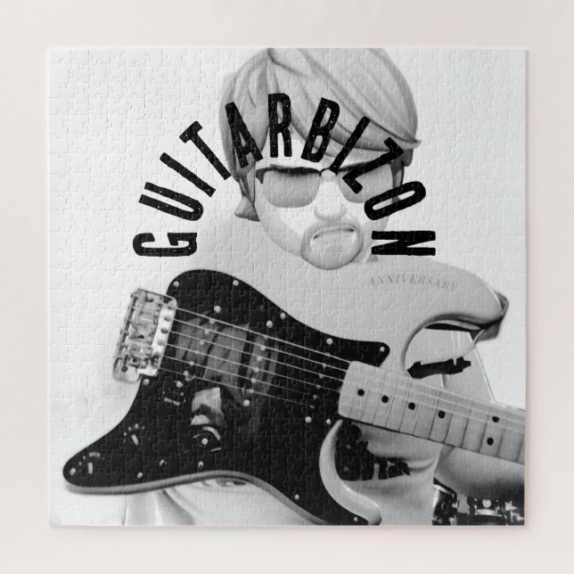 Quebra-cabeça Camiseta Guitarbizon (Vertical)