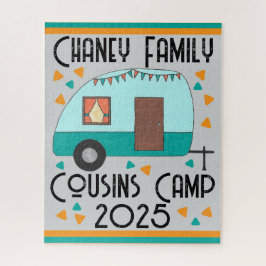 Quebra-cabeça Camp Retro Camp Cousins