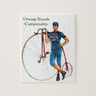 Quebra-cabeça Campeonato da bicicleta do vintage
