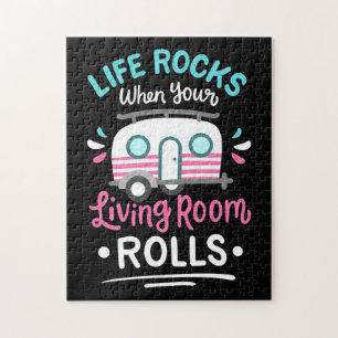 Quebra-cabeça Camper Life Foga Quando Sua Sala De Vida Rola