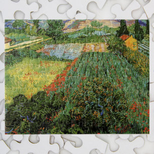 Quebra-cabeça Campo com Papoulas por Vincent van Gogh