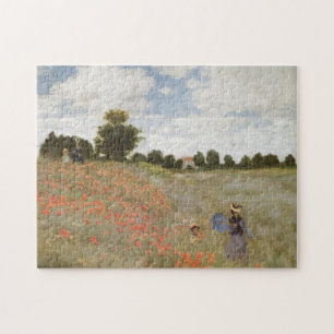 Quebra-cabeça Campo das papoilas Claude Monet