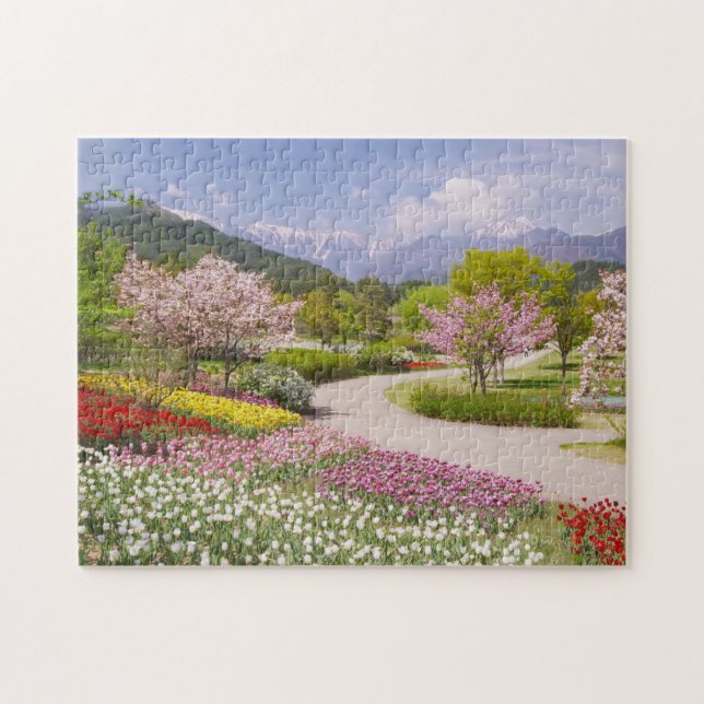 Quebra-cabeça Campo de Flores (Horizontal)