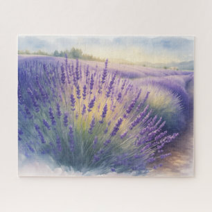 Quebra-cabeça Campo de lavanda