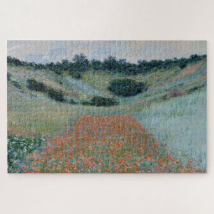 Quebra-cabeça Campo de Papoulas perto de Giverny de Claude Monet