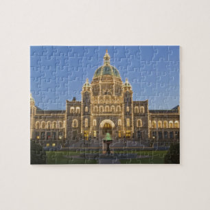 Quebra-cabeça Canadá, BC, Victoria, Edifício do Legislativo da B
