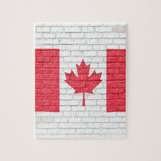QUEBRA-CABEÇA CANADA BRICK FLAG