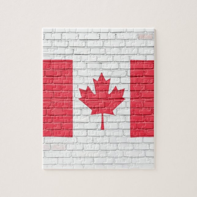 QUEBRA-CABEÇA CANADA BRICK FLAG (Vertical)