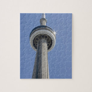 Quebra-cabeça Canadá, Ontário, Toronto. Topo da Torre CN com
