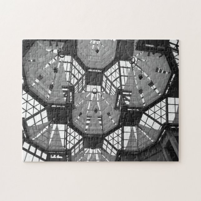 Quebra-cabeça Canadiano Galeria de Artes Ottawa. (Horizontal)