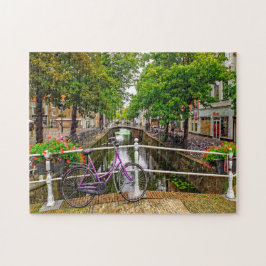 Quebra-cabeça Canais de Amsterdã.