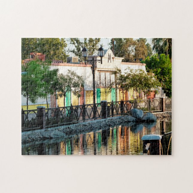 Quebra-cabeça Canal de Bakersfield Califórnia. (Horizontal)