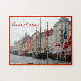 Quebra-cabeça Canal de Copenhaga (Nyhavn)