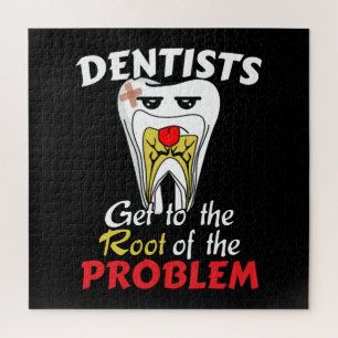 Quebra-cabeça Canal de Raiz Dentista - Canhão de Cavidade Dente