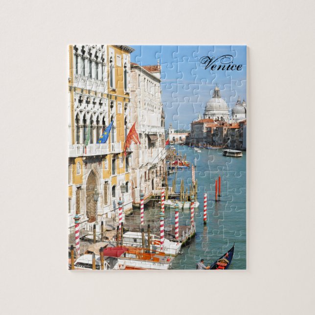 Quebra-cabeça Canal grande, Veneza, Italia (Vertical)