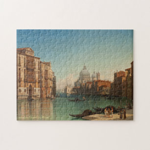 Quebra-cabeça Canal Grande Venice - Viagem de Pintura