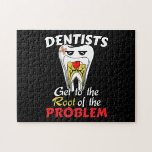 Quebra-cabeça Canal Radicular do Dentista - Pun de Cavidade Dent