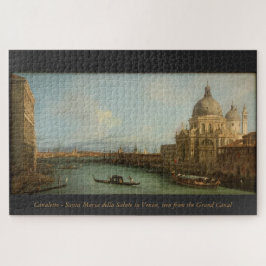 Quebra-cabeça Canaletto - Veneza, Grande Canal - difícil