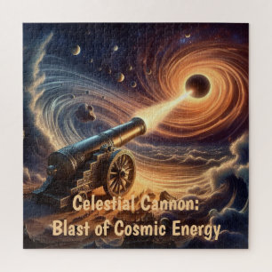 Quebra-cabeça Canhão Celestial: Explosão de Energia Cósmica