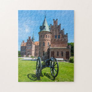 Quebra-cabeça Canhão no Castelo Egeskov
