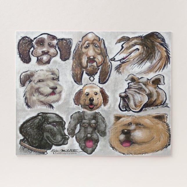 Quebra-cabeça Canina (Horizontal)