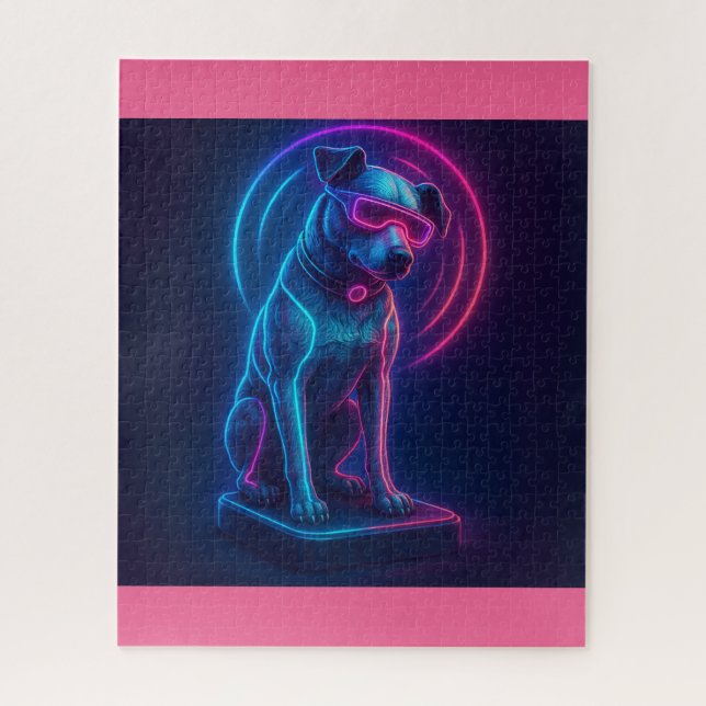 Quebra-cabeça Canino Futurístico RCA Victor Dog (Vertical)