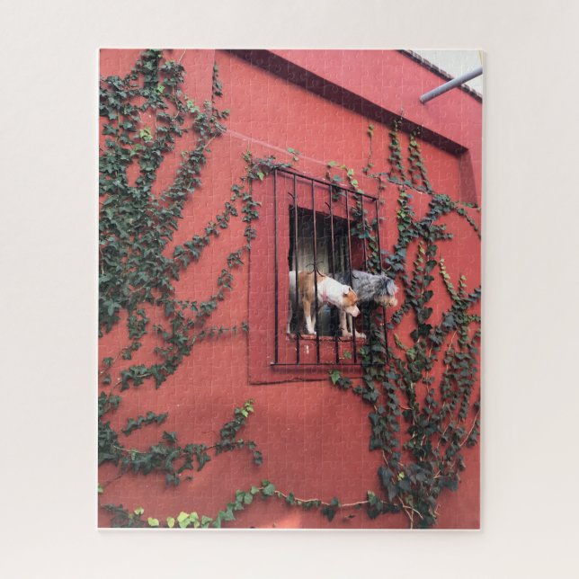 Quebra-cabeça Caninos de guarda (Vertical)