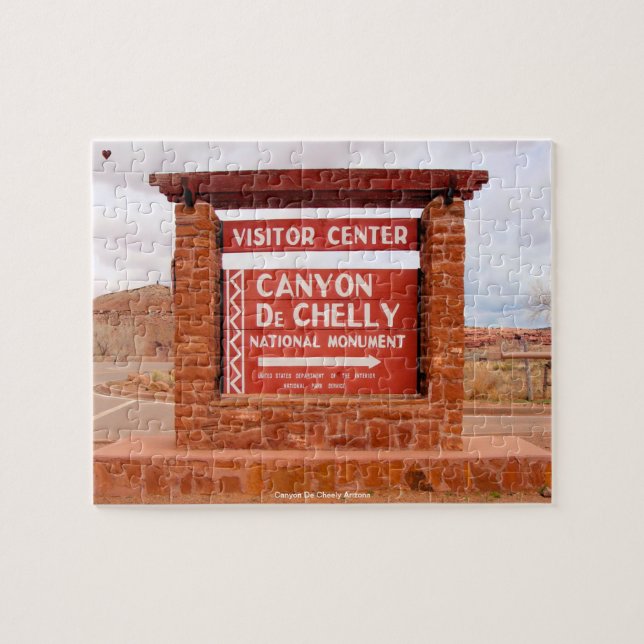 Quebra-cabeça Cânion De Cheely Arizona (Horizontal)