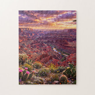 Quebra-cabeça Cânion do Deserto ao Nascer do Sol