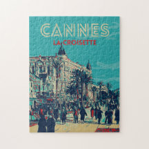 Cannes Côte d'Azur La Croisette Illust França