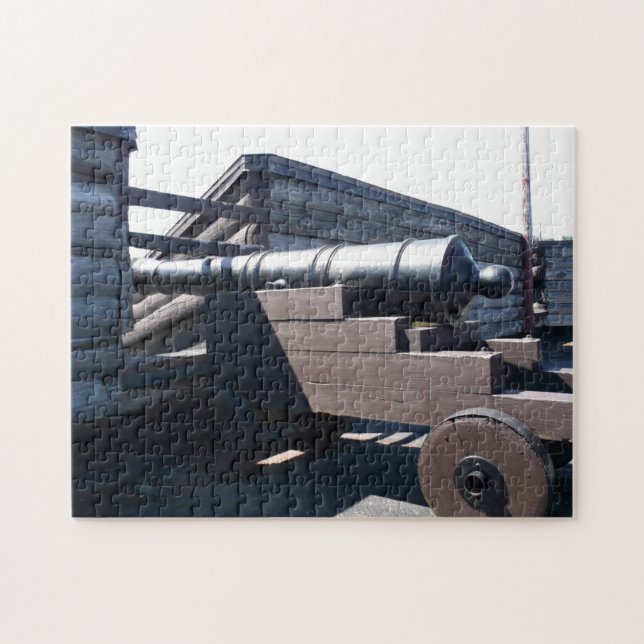 Quebra-cabeça Cannon Antigo (Horizontal)