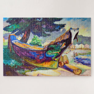 Quebra-cabeça Canoa da Guerra da Índia   Emily Carr  