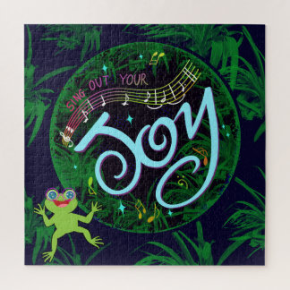 Quebra-cabeça Cante Sua Alegria!