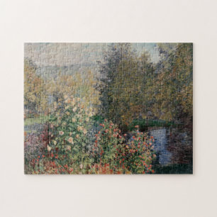 Quebra-cabeça Canto do jardim em Montgeron - Claude Monet