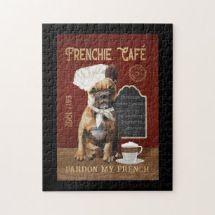 Quebra-cabeça Canvas da empresa francesa Buldogue Coffee