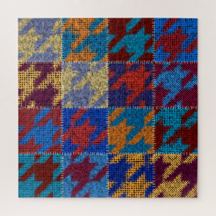 Quebra-cabeça Canvas de retalhos: imitação do padrão de colheita