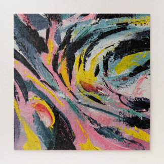 Quebra-cabeça Canvas do Festival de Primavera vibrantes