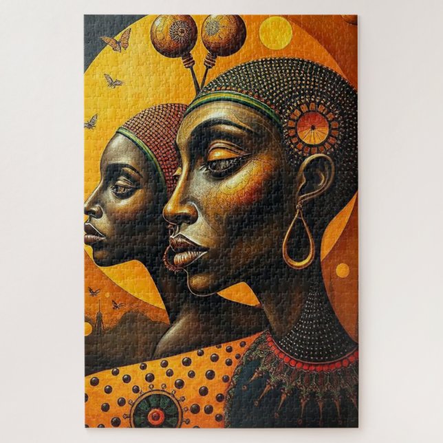 Quebra-cabeça CanvasCraze – Modern Art Collection Puzzle (Vertical)