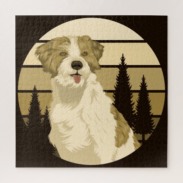 Quebra-cabeça cão (Vertical)