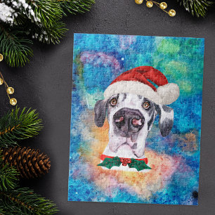 Quebra-cabeça Cão da Raça Great Dane Natal