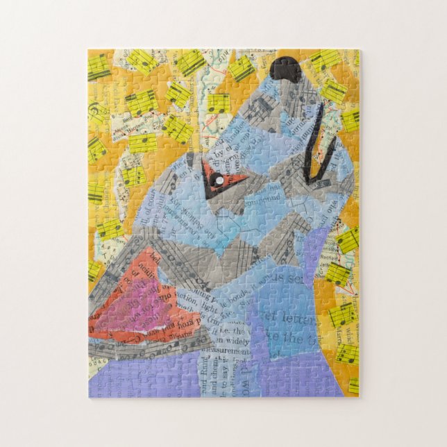 Quebra-cabeça Cão do urro (Vertical)