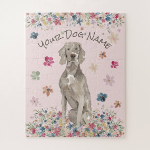 Quebra-cabeça Cão Grande Weimaraner Vorstehhund